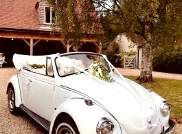 Classic VW Beetle for weddings in Braintree